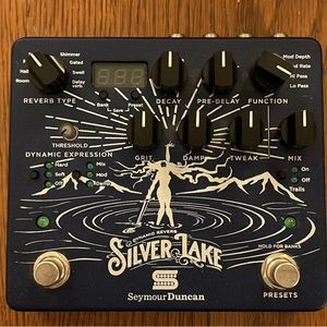 Silverlake expressive reverb guitar pedal